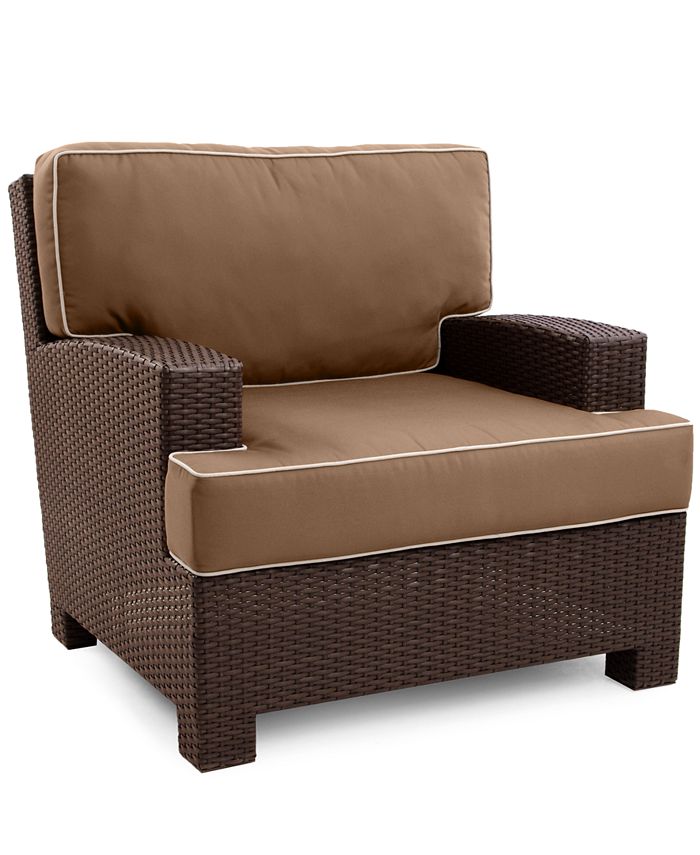 Furniture Antigua Wicker Outdoor Lounge Chair Macy's