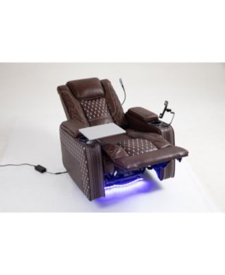 Streamdale Zero Gravity Recliner with Storage and Tech