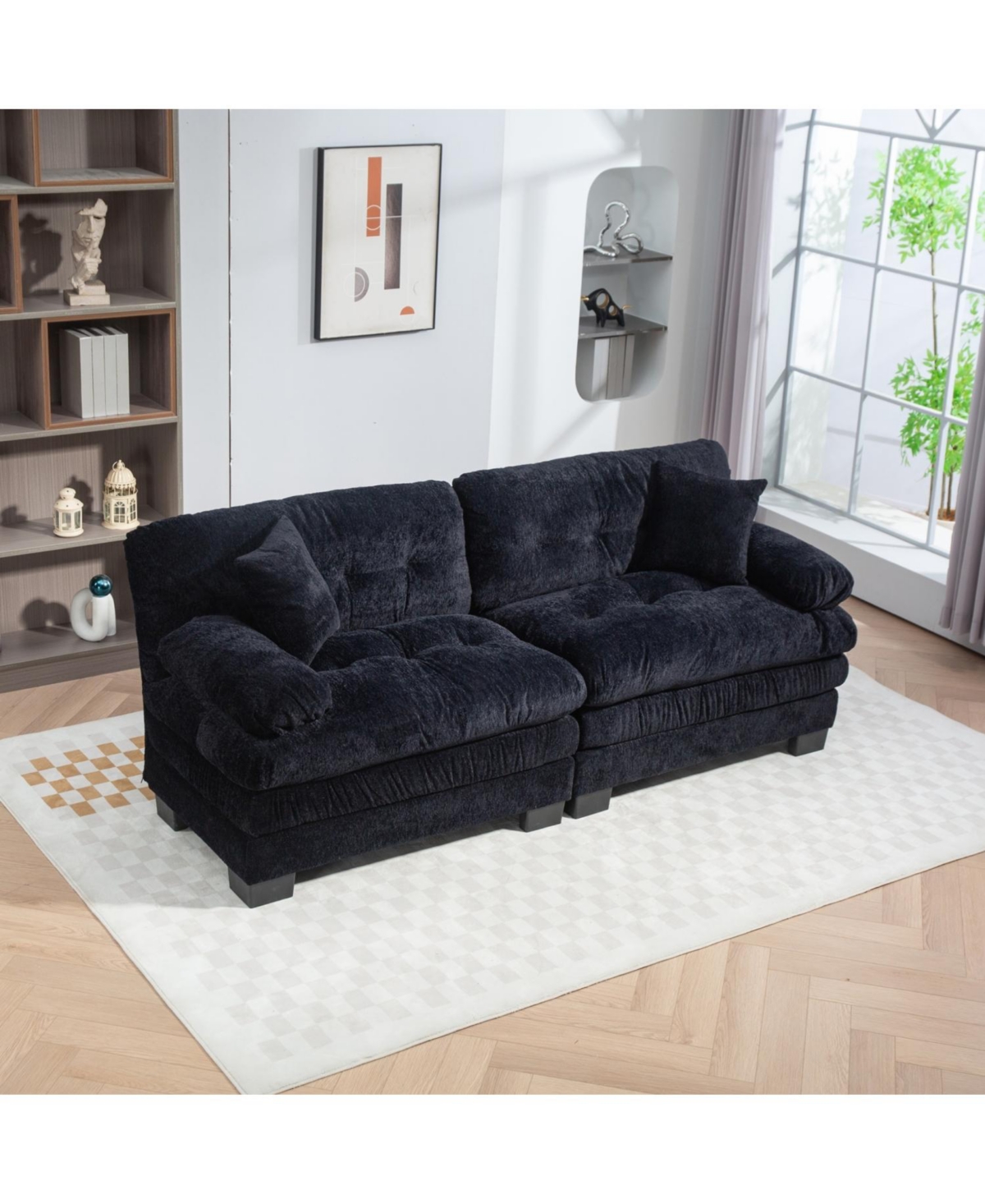 Streamdale Chenille Sectional Sofa Sleeper