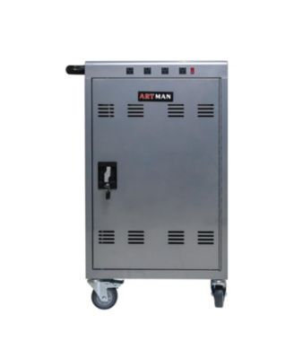 Mobile Charging Cart and Cabinet for Tablets Laptops 35-Device