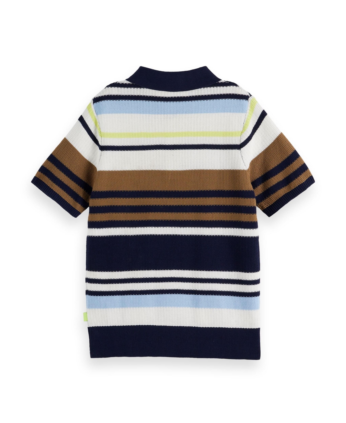 Scotch & Soda Boys' Structured Knit Polo - Little Kid, Big Kid