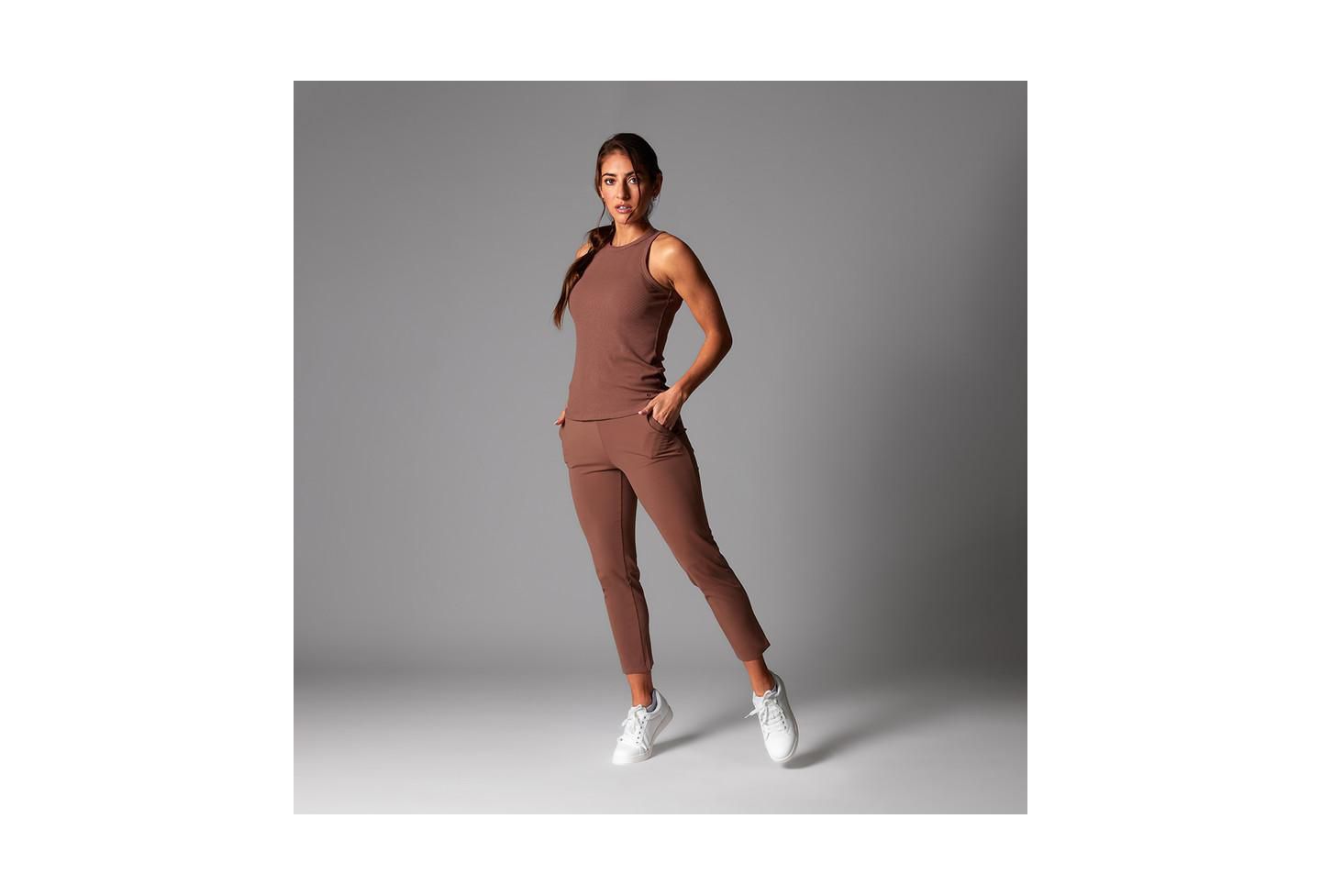 Женский топ Tavi Perfect Fit Rib, цвет: Clove — фото 5