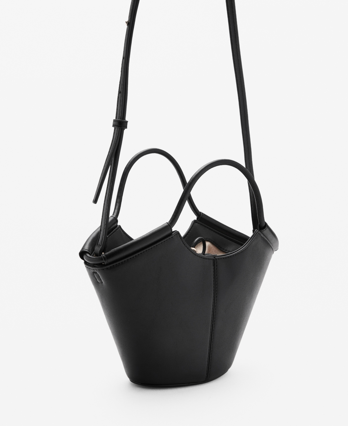 Mango Women's Mini Shopper-style Shoulder Bag