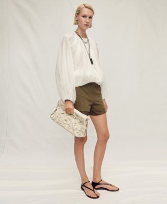 Women's Gathered Semi-Transparent Jacket