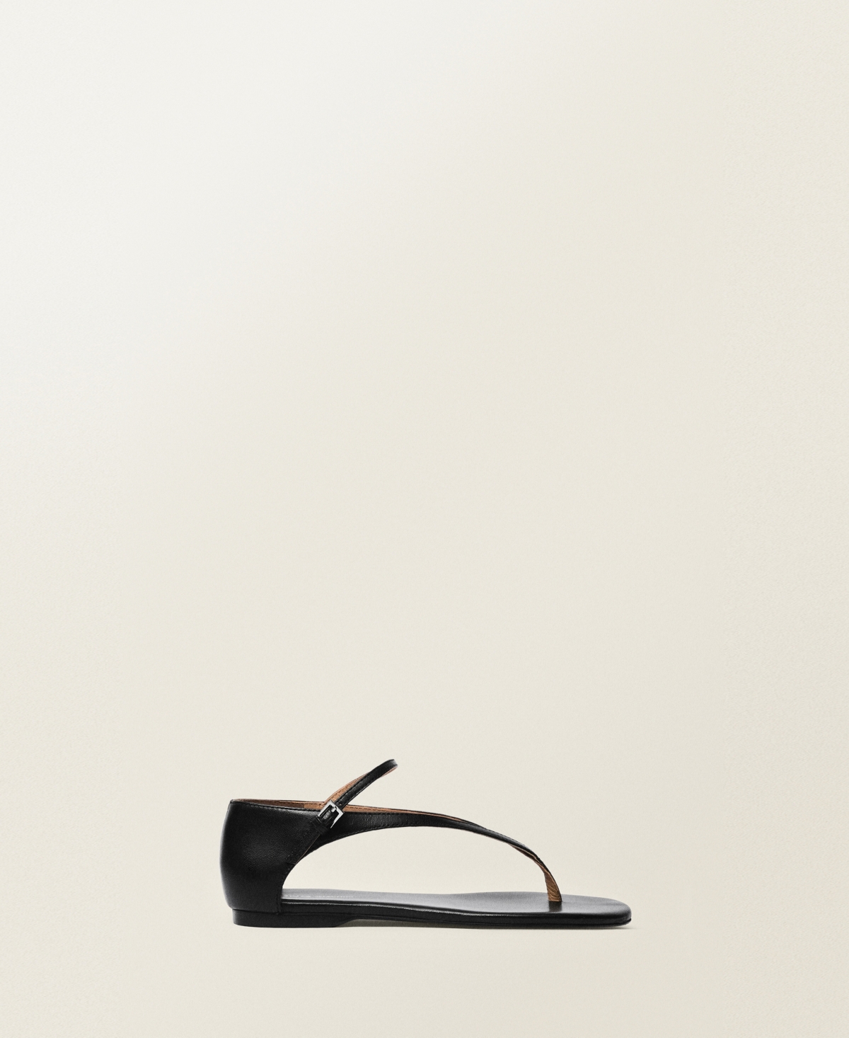 Shop Mango Women's Leather Straps Sandals