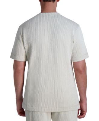 Men's Textured Oversized T-Shirt
