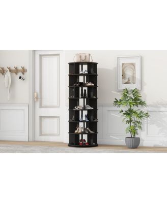 Streamdale Rotating Shoe Tower, 7-Tier Spin Rack