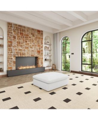 Streamdale Cloud Modular U-Shaped Sofa with 2 Ottomans