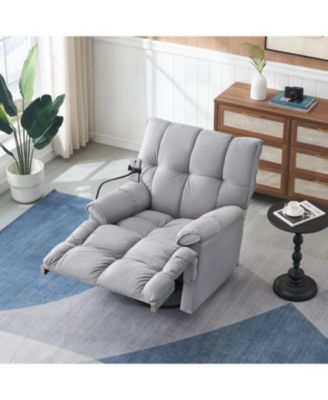 Streamdale Gray Single Chair Soft & Cozy for Small Spaces