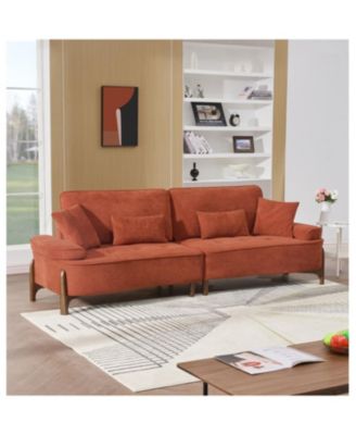 Streamdale Cozy Deep-Seated Sofa with Pillow (103")