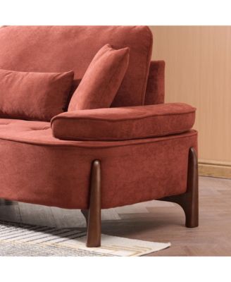 Streamdale Cozy Deep-Seated Sofa with Pillow (103")