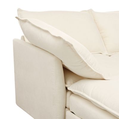 Mira Modular 4-Piece SofaFabric  Customizable, Comfortable, Storage-Equipped