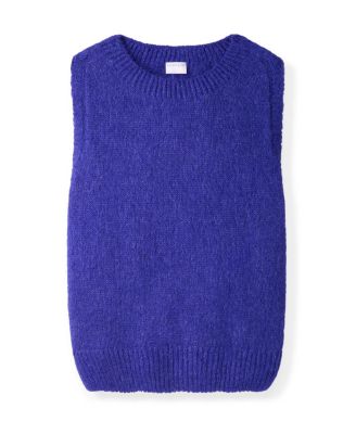 Women's Knit Crew Neck Tank Top