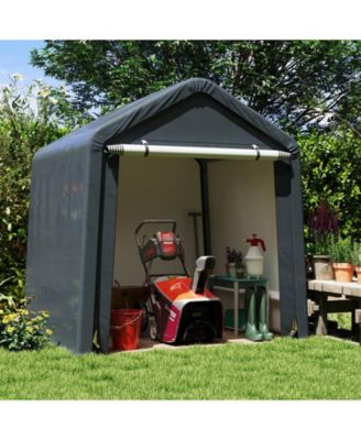 6 x 6.5/8 x 6.5 Feet Portable Motorcycle Outdoor Storage Shelter