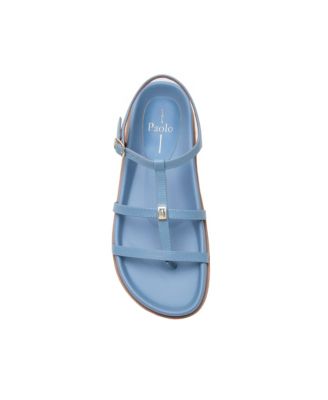 LILITH Women's Leather Footbed Sandals