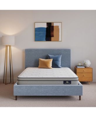 CLOSEOUT! Flowering Cherry 8" Plush Euro-Top Mattress - Queen