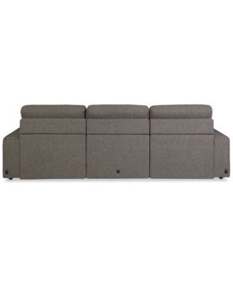 Frandlyn 3-Pc. Fabric Power Sliding Sofa, Exclusively at Macy's