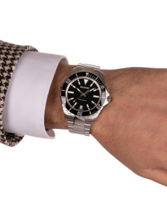 Men's Swiss Ophrys Stainless Steel Bracelet Watch 43mm