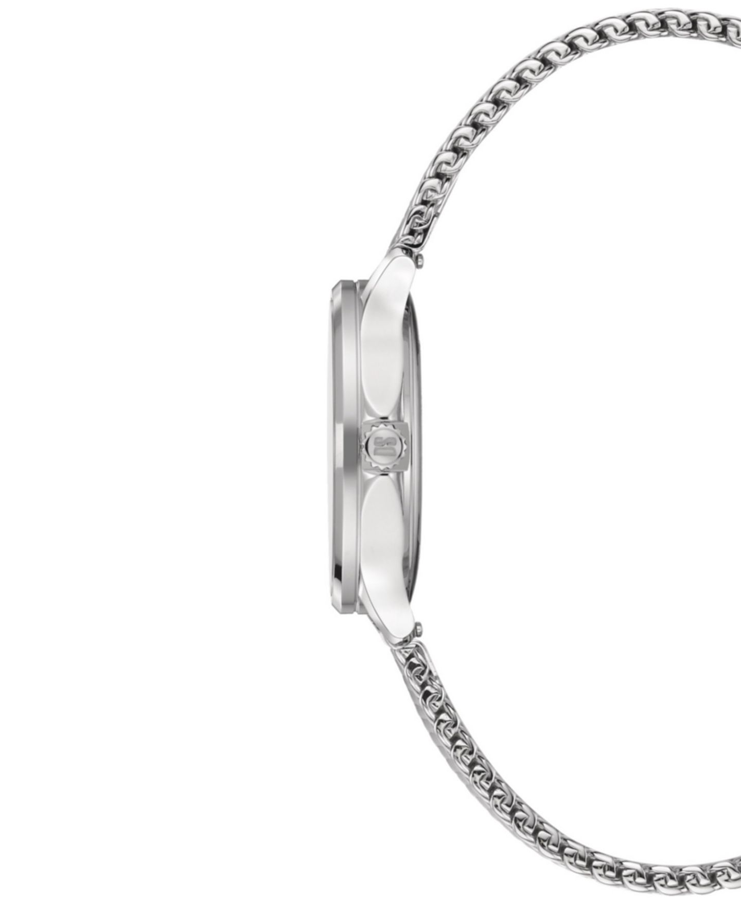 Женские часы Certina Swiss DS-8 Stainless Steel Mesh Bracelet Watch 31mm — фото 3