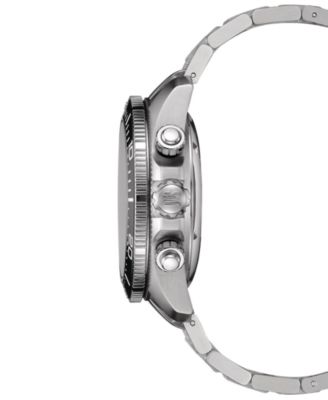 Men's Swiss Automatic Chronograph DS Action Stainless Steel Bracelet Watch 45mm