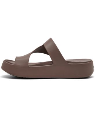 Women's Getaway Platform Toe Loop Casual Sandals from Finish Line