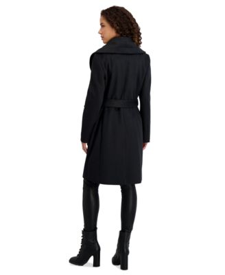 Women's Double-Breasted Belted Coat