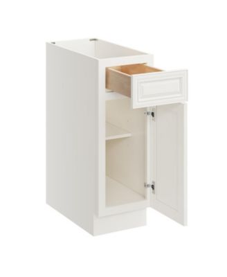 W12" X H34.5" X D24" Plywood Ready to Assemble Floor Base Kitchen Cabinet
