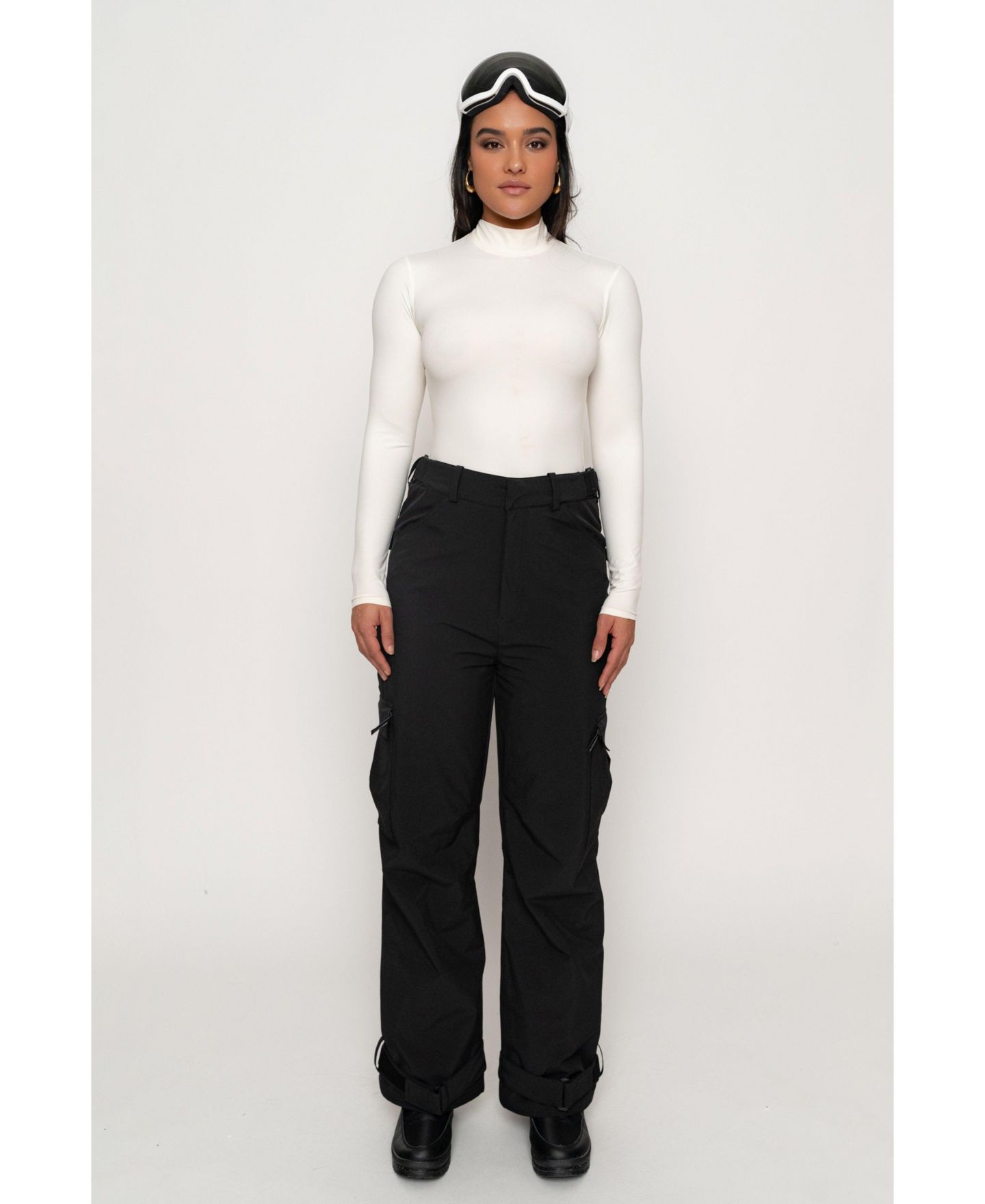 Женский топ JLUXLABEL Turtleneck Long Sleeve, цвет: Молочный — фото 6