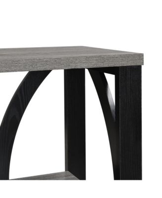 70.87" Entryway Table with Storage Industrial Console Table