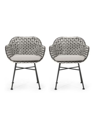 Streamdale Modern Woven Club Chair Minimalist Elegance For Outdoor Spaces