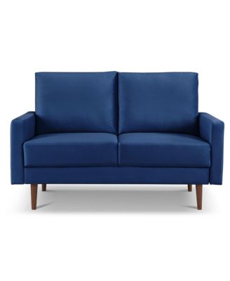 Plush Velvet Loveseat with Soft Upholstery for Comfortable Seating
