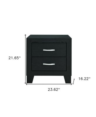 2-Drawer Nightstand – Versatile Storage Table for Bedroom, Living Room, and More