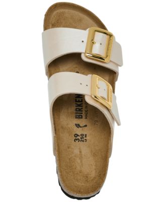 Women's Sydney Luxe Buckle Birko-Flor Sandals from Finish Line