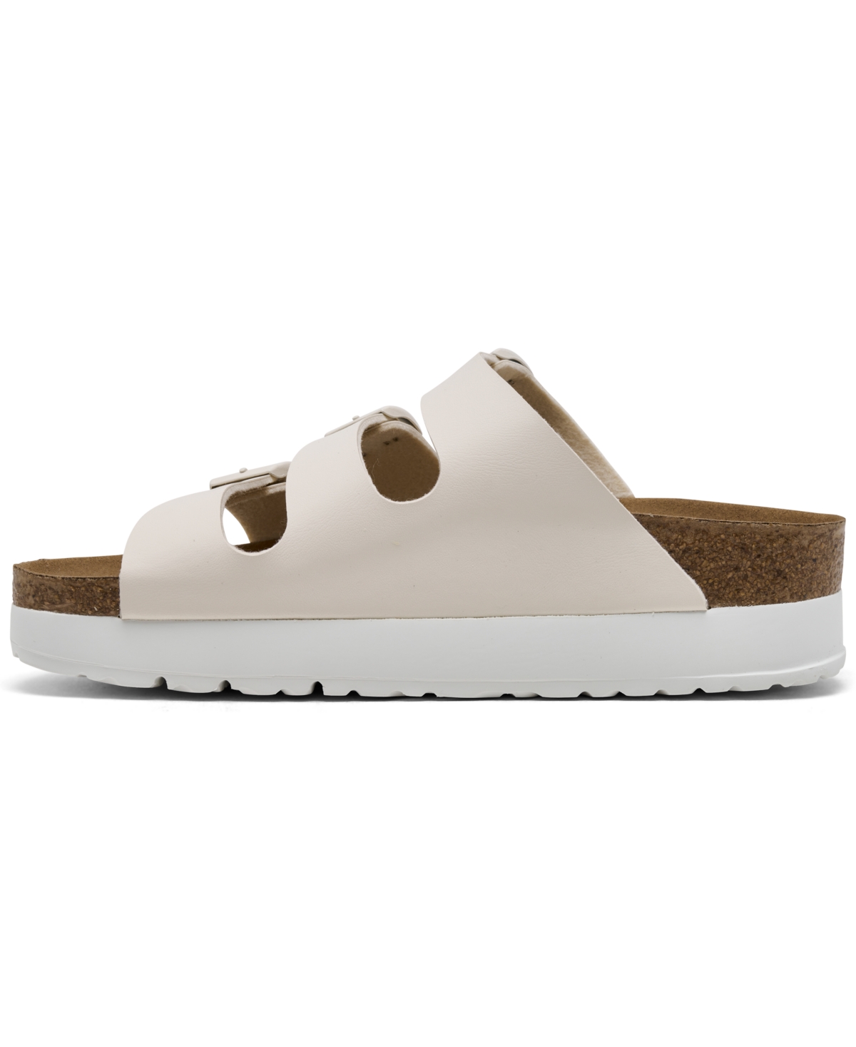 Shop Birkenstock Women's Florida Flex Birko-flor Platform Sandals From Finish Line