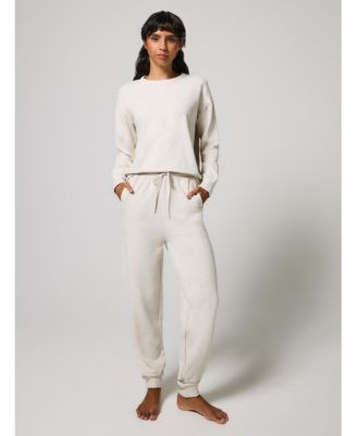 Women's Luxe Lounge Jogger+Sweatshirt Set