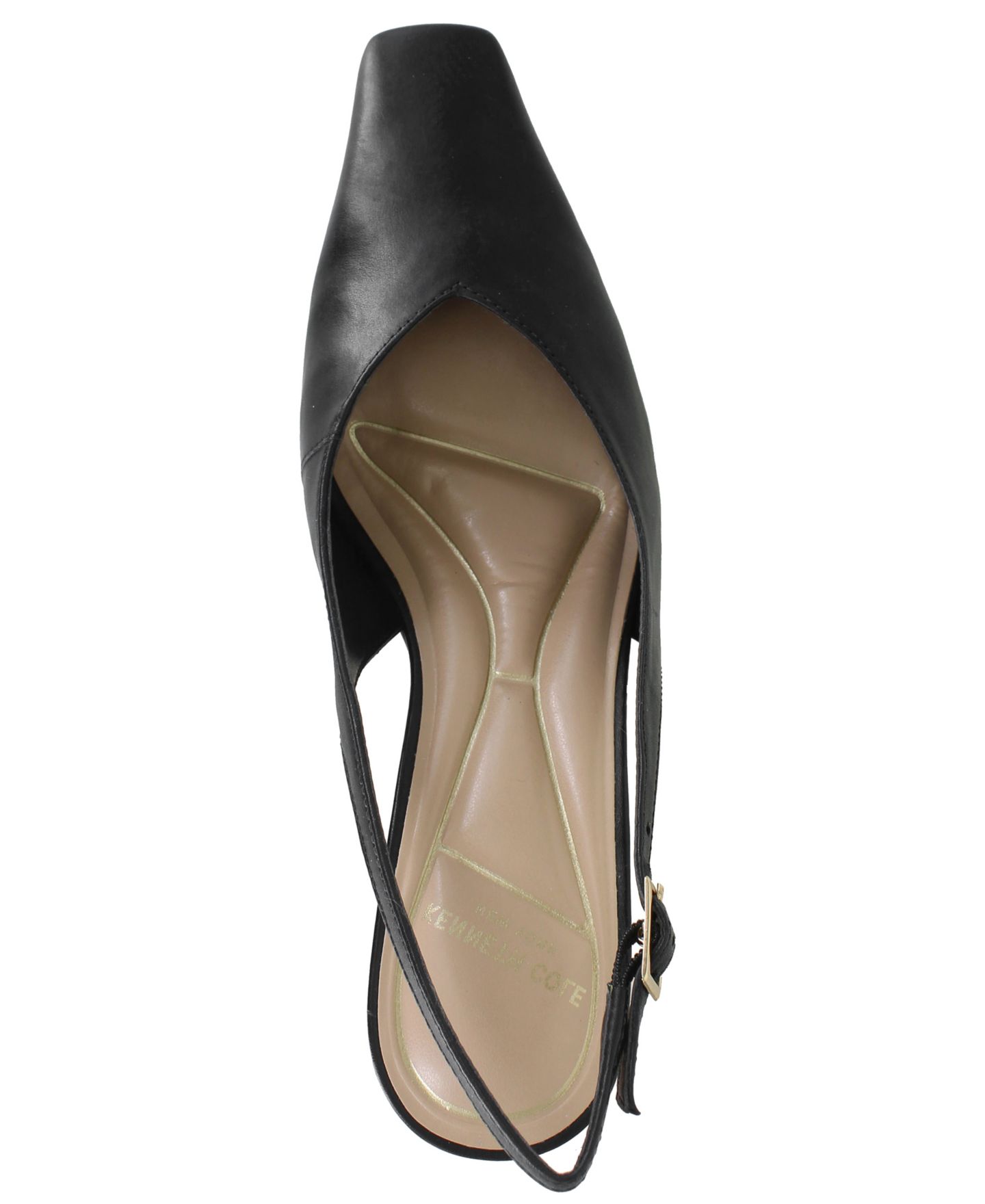 Женские туфли Kenneth Cole New York Meilani Square Toe Slingback Pumps, цвет: Чёрный — фото 4