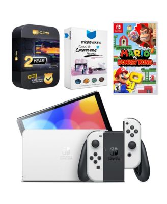 Switch OLED Console Mario Kart 8 Deluxe Bundle with Mario vs.