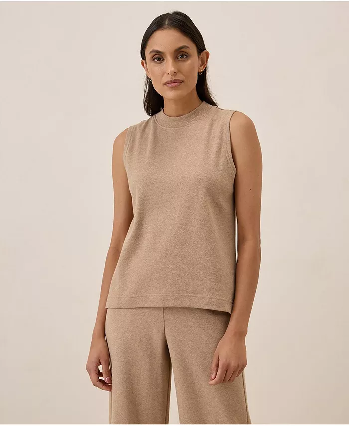Women's Airplane Mock Neck Shell - thumbnail 9
