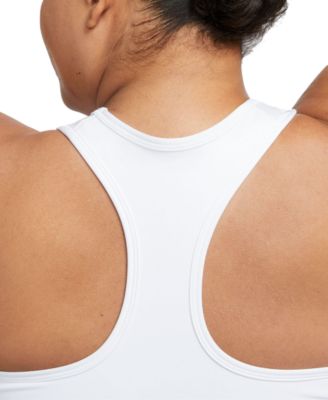 Plus Size Active Medium-Support Padded Logo Sports Bra