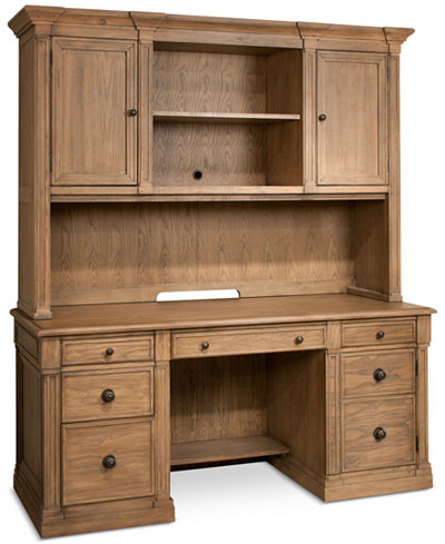 Credenza Desk With Hutch - EMELEELOUISE92