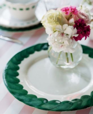 Lisbon Brushstroke Round Platter