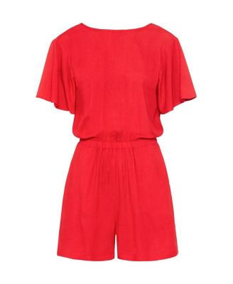 Women's Tie Back Romper cup sizing