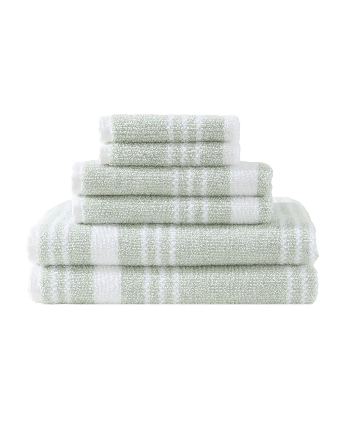 Nautica Windward Green 6-piece Towel Set