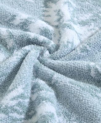 Shadow Hibiscus Cotton Terry Towel Set