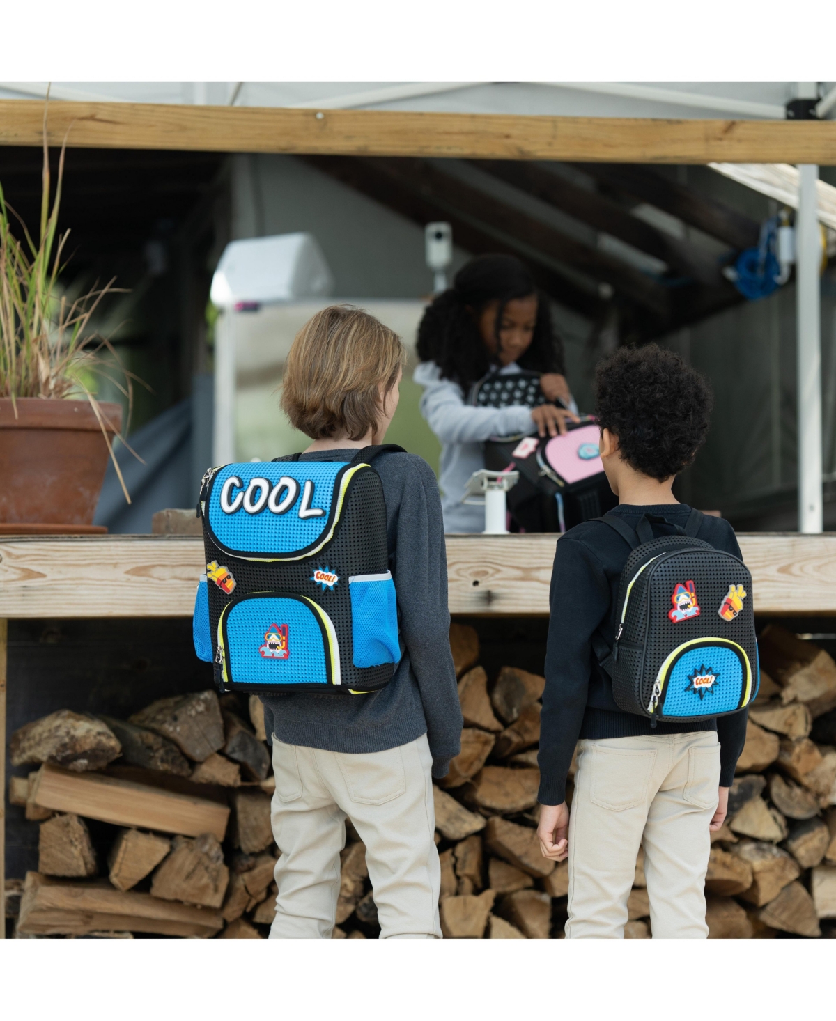Light + Nine Kids Light Nine Student Backpack