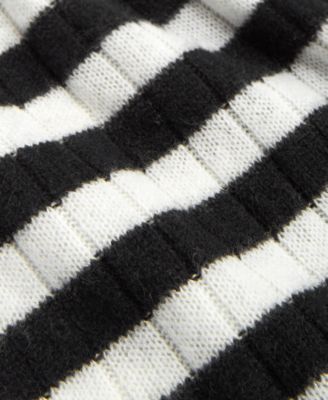 Women's 100% Cashmere Striped Scarf, Exclusively at Macy's