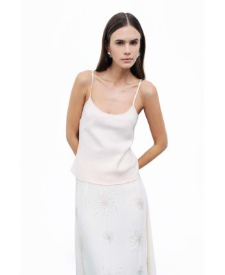 Women's Beaded Embroidered Midi Skirt