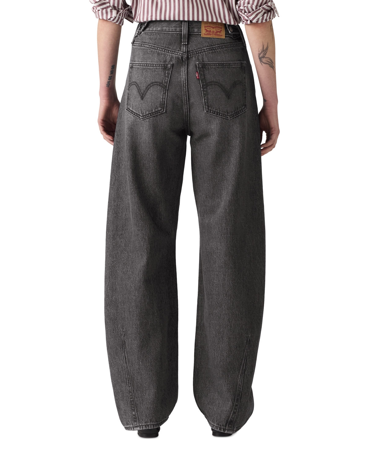 Levi's Women's Cinch High-Rise Barrel-Leg Jeans