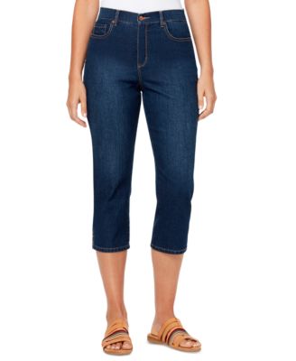 Gloria Vanderbilt - Women's High-Rise Capri Jeans