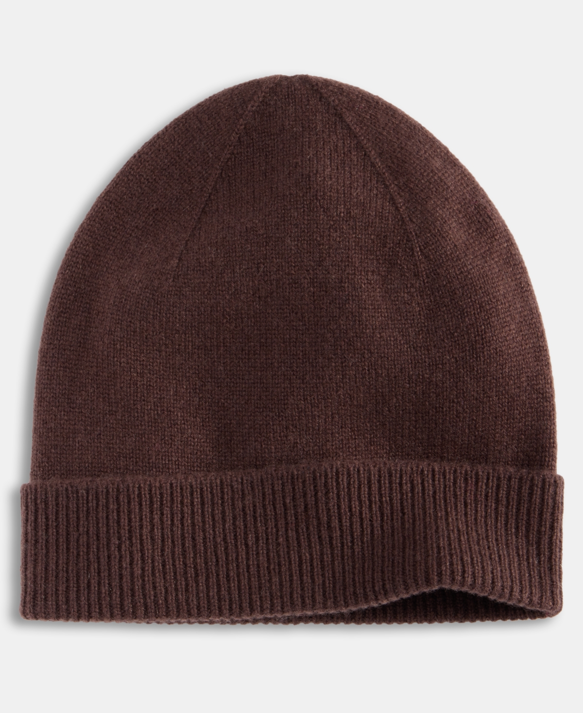 Charter Club 100% Cashmere Cuffed Beanie, Created For Macys In Brown